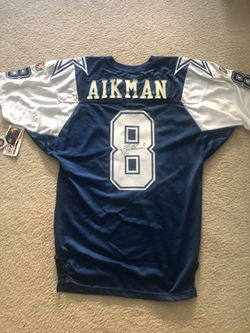 Troy Aikman Autographed Jersey