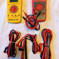 Multimeters And Extra Leads
