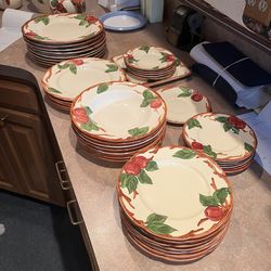 Franciscan Apple Ware Dishes 250+ pieces