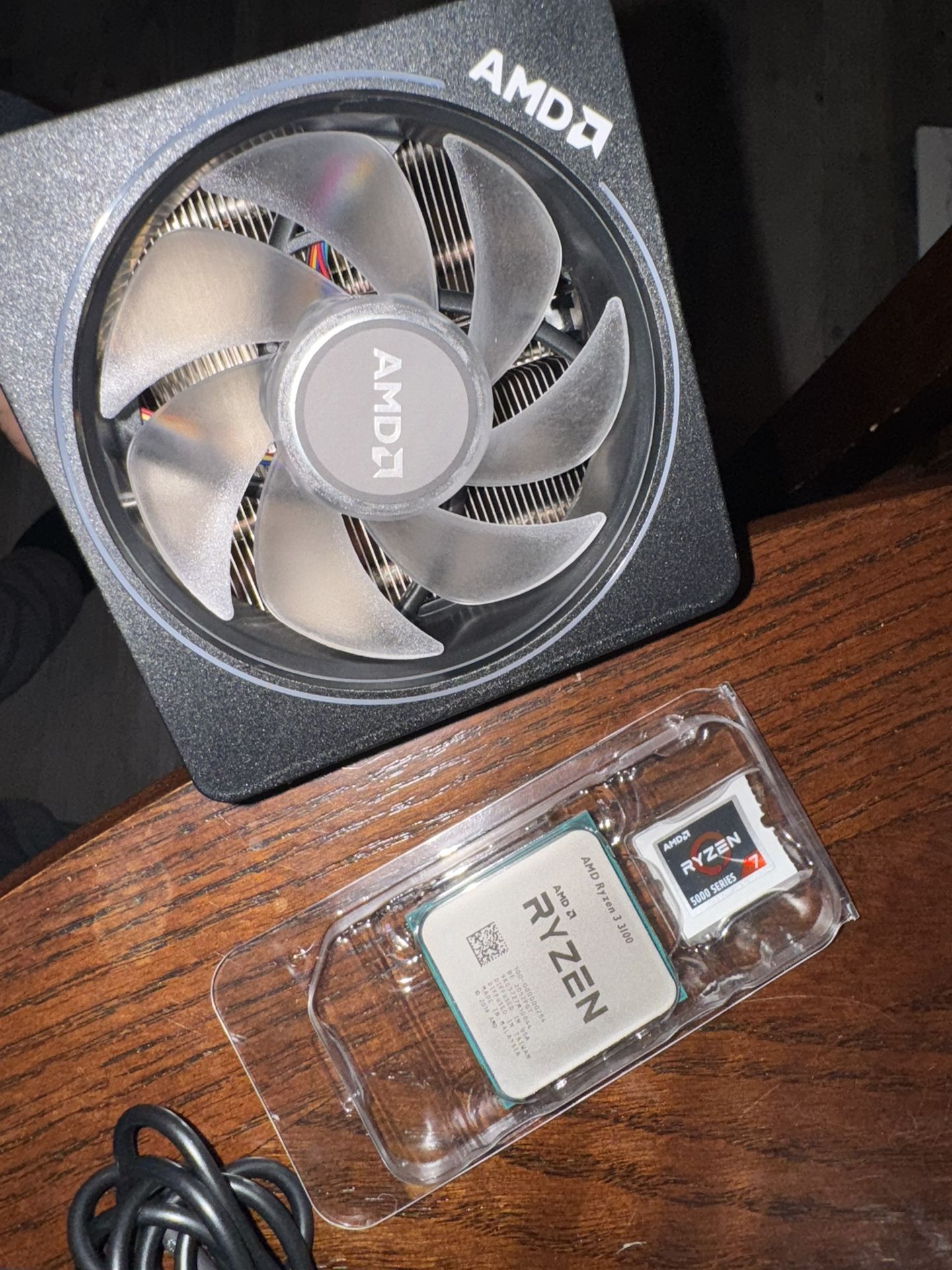 Ryzen 3 3100 Bundle With Wraith Prism Cooler 