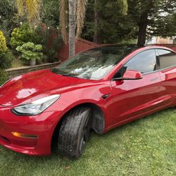 2023 Tesla Model 3 Standard Range Red Electric
