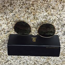 Gold Polarized Sunglasses 