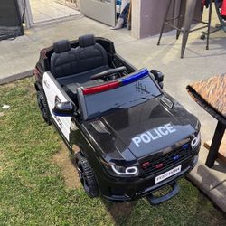 Power Wheels Single Seater Police Unit
