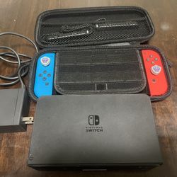 OLED Nintendo Switch W/ Case