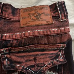 True religion shorts 36