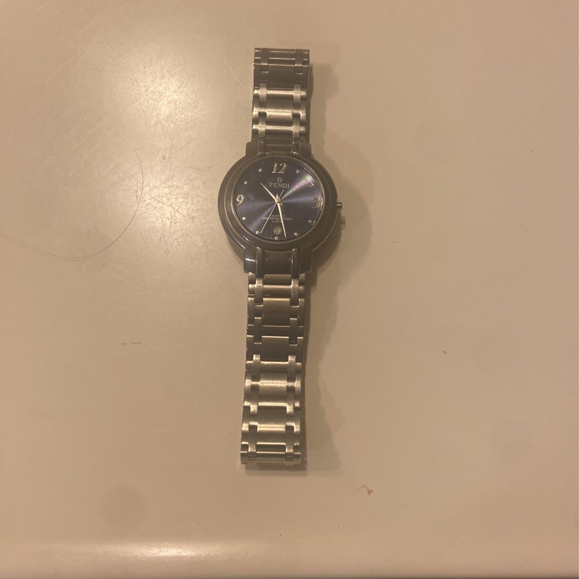 Fendi Plain Blueface Watch 