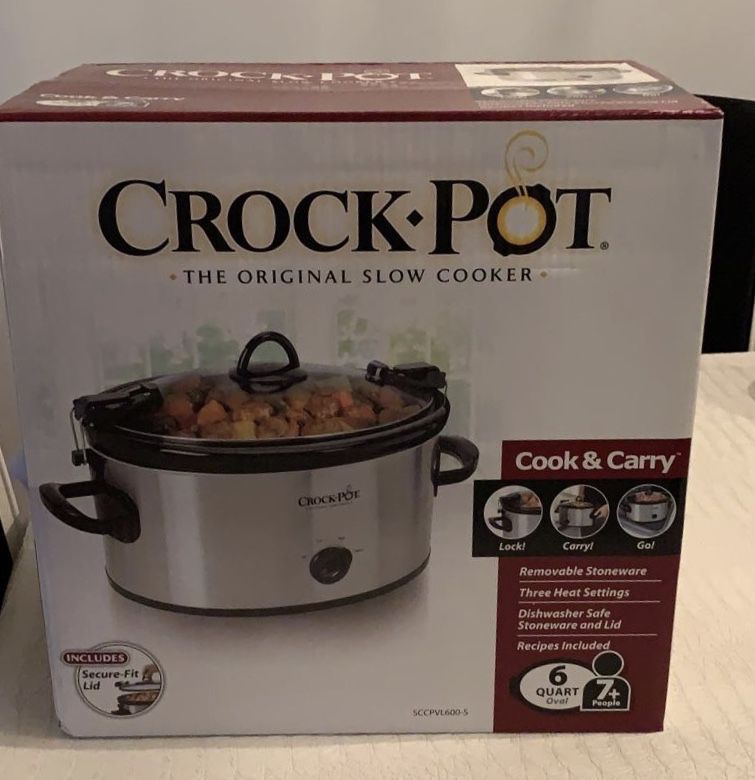 Crock pot large 6 quart