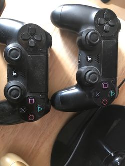 Two PS4 Controllers