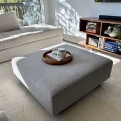 West Elm Modern Upholstered Ottoman