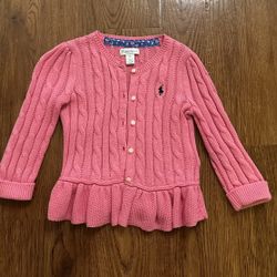 Ralph Lauren Baby Girl Cardigan 18-24M