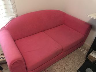 Pink couch small