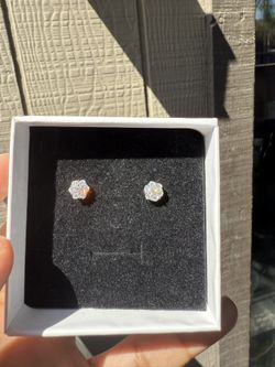 Real VVS Moissanite Earrings