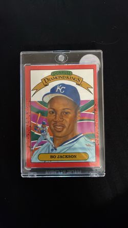 Bo Jackson Donruss Diamond Kings Baseball Card
