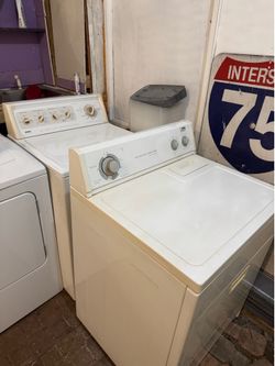 Washer and dryer