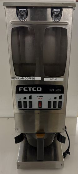 Dual coffee hopper