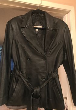 Ladies leather jacket