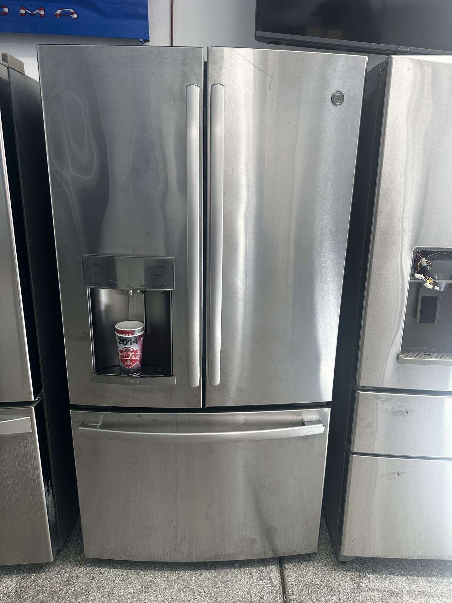 GE French door, Refrigerator