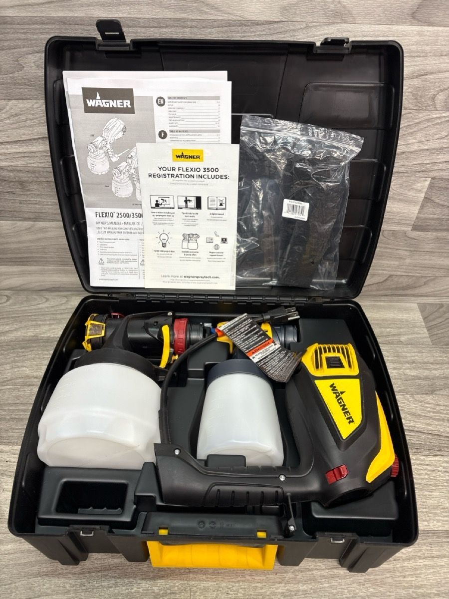 Wagner 3500 Electric Flexio Handheld HVLP Paint Sprayer (A1D027060)