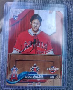 Ohtani rookie card