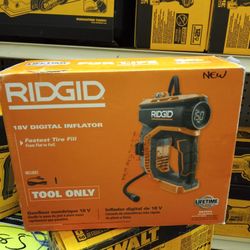 RIDGID 18V  DIGITAL  INFLATOR ( TOOL ONLY  )