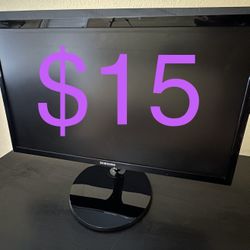 Samsung Computer Monitor - 21.5” - $15
