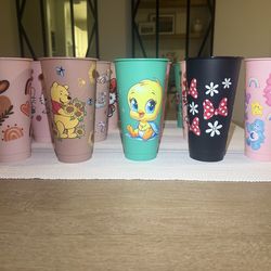 plastic cups