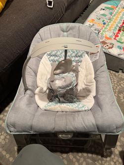 Ingenuity Keep Cozy 3-in-1 Grow with Me Baby Bouncer, Rocker & Toddler Seat - Weaver: Detachable Toy Bar, 5-Point Harness, Geometric Pattern