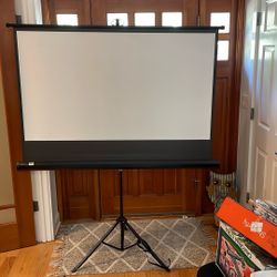 Projector Screen 60” Screen Indoor/Outdoor