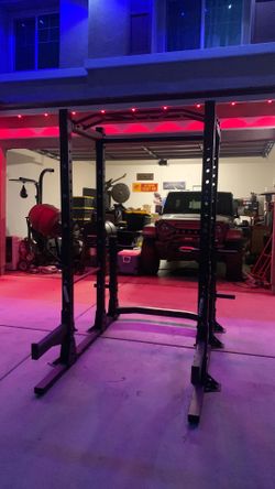 Great Deal!! Need gone ASAP USED Full Ethos Gym Power Rack,  And Barbell For Sale