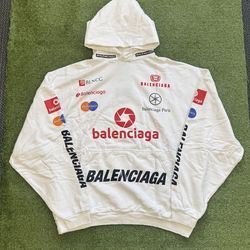 Balenciaga Top Leauge Hoodie (Sizes M, L)