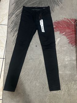 Black Purple Jeans P001 Size 28