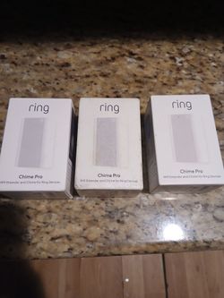 Brand New The Ring Chime Pro only