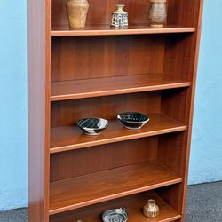 Danish Modern mid size teak bookcase