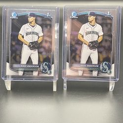 Kade Anderson Rookie Baseball Card