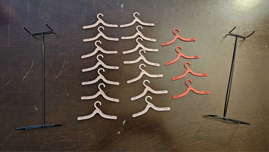 Vintage Barbie Doll Stands & Hangers