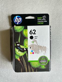 New HP 62 Ink, 2-Pack: Black & Tricolor