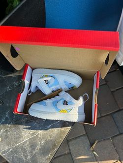 Hand-custom Disney Princess Nike Toddler Sneakers - Belle Edition