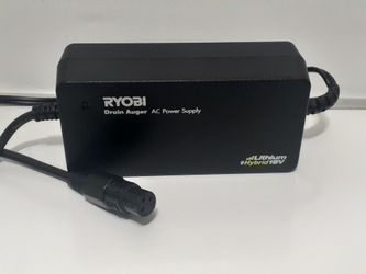 Ryobi 18V ONE+ Hybrid Drain Auger (Model P4002)OEM AC power supply adapter