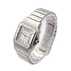 Cartier Santos Galbée XL Automatic Men's Watch 32mm W20098D6 Full Set Box/Paper