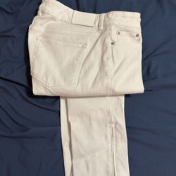 Ralph Lauren Like New Size 8 Zipper Bottom Jeans 