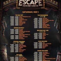 Escape Saturday VIP