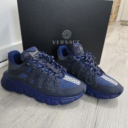 Versace Trigreca 'Blue' Size 41 