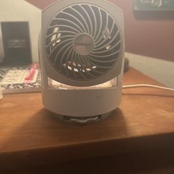 White Vornado Mini Fan
