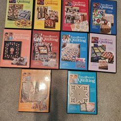 Hard To Find Fons And Porter Quilting Dvd's 