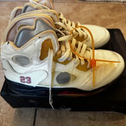 Jordan 5 Off White 