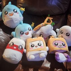 Lanky Box Baby Plushies Set