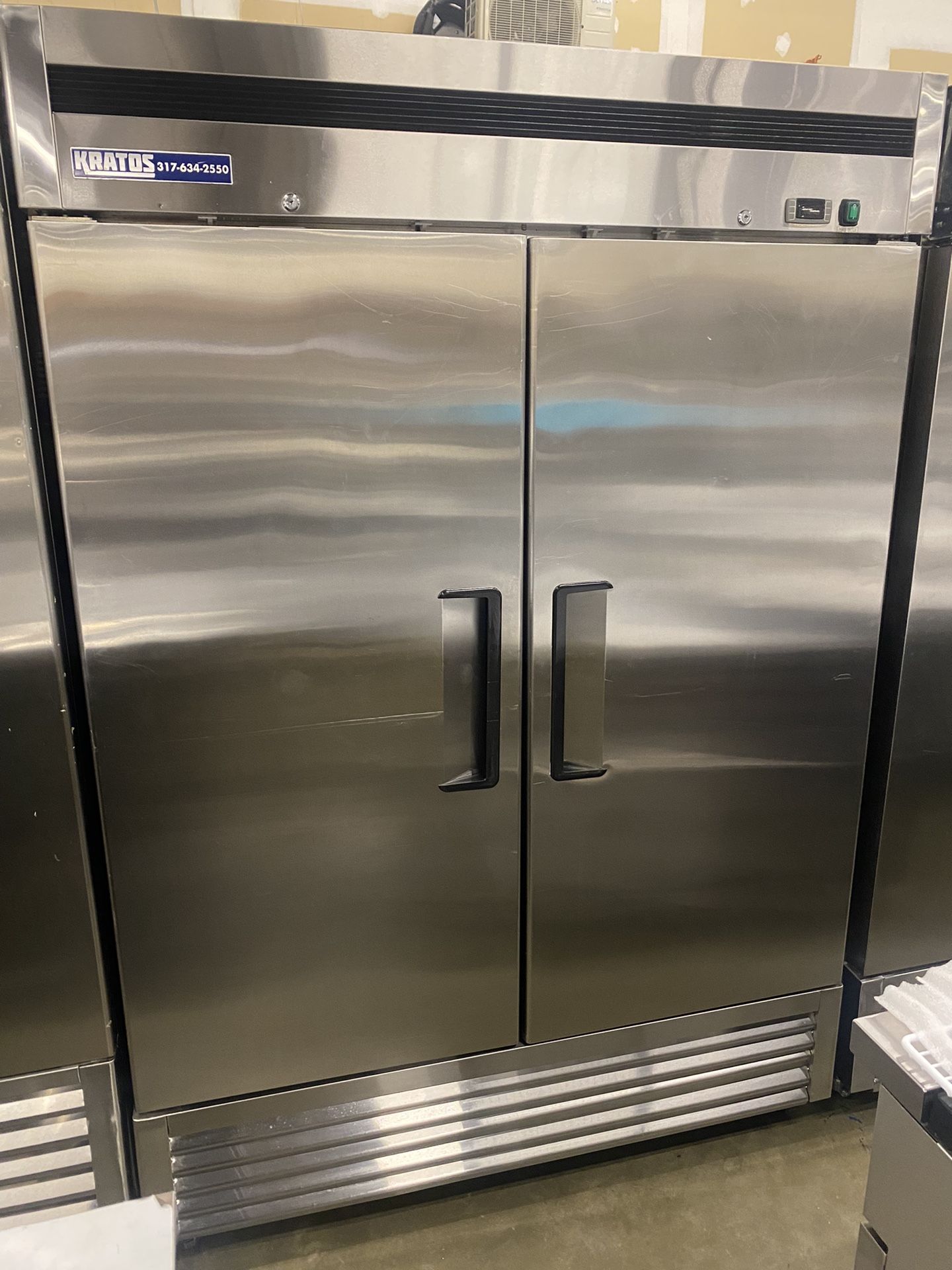 Freezer Stain Steel 2 Doors