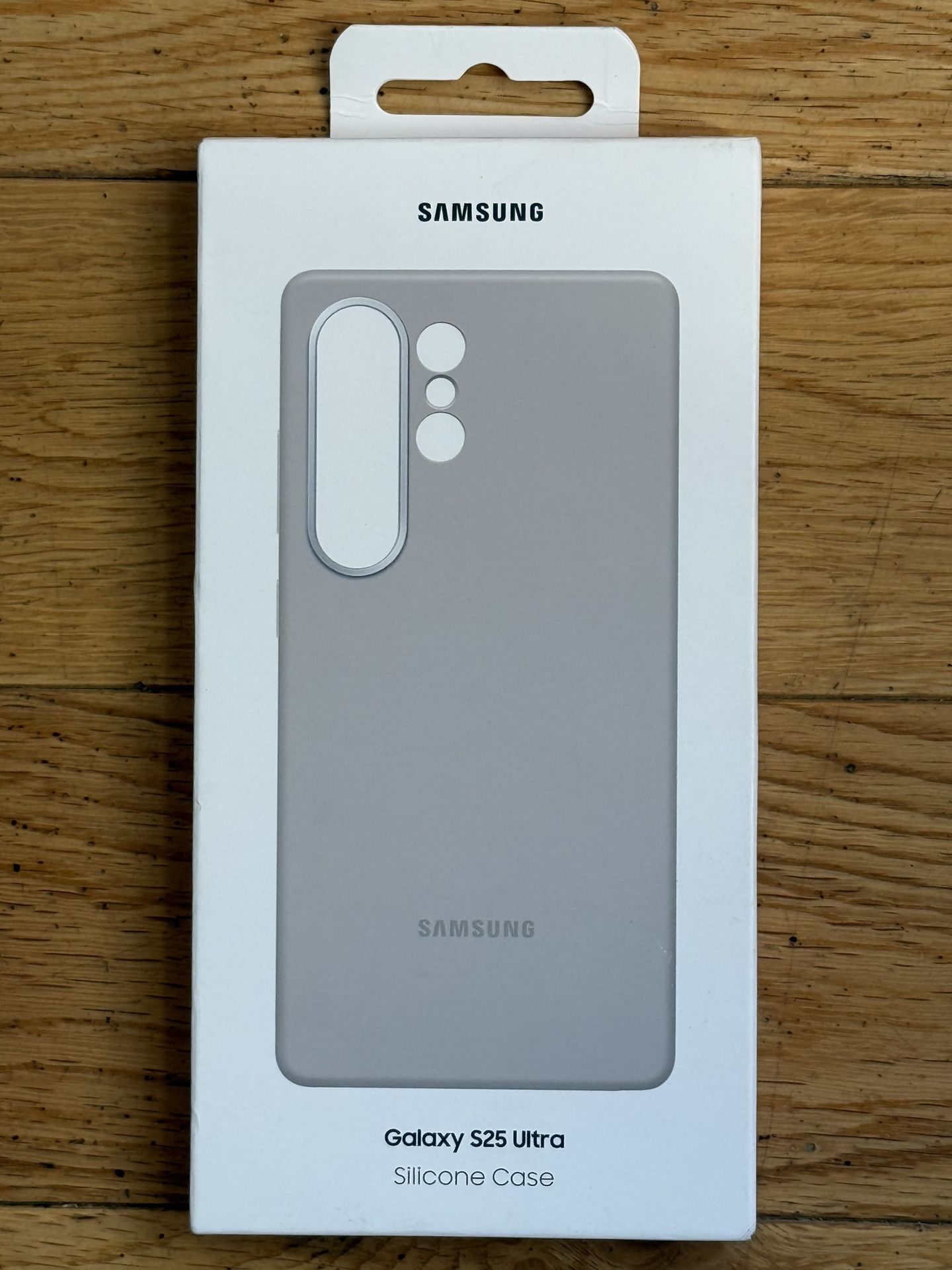 S25 Ultra Silicon Case Gray
