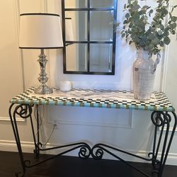 Mackenzie child's Painted Like Console Table 