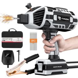 Máquina de soldadura portátil de mano - Soldador de mano inversor IGBT de 110 V, soldador de arco portatil de 20-120 A, arranque en caliente y antiadh